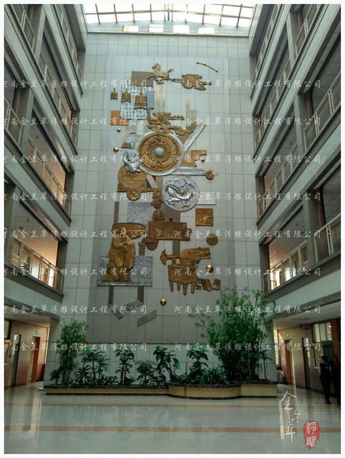 校图书馆雕塑壁画厂家 图